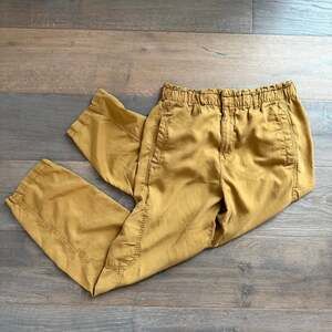 Sanctuary Paperbag Style, Lyocell, Cargo Pant ~ Spice, Mustard Color ~ Size L